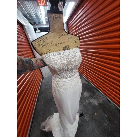 Justin Alexander Adore Iris Dress-  Size 12 Iris 11205 - Picture 3 of 11